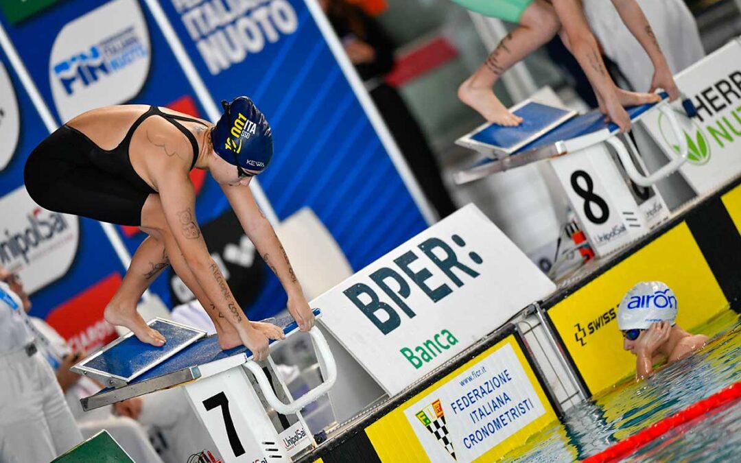 Giovani nuotatrici Be-Fit ITA 12001 crescono. Successi ai Criteria Nazionali Giovanili di Riccione.